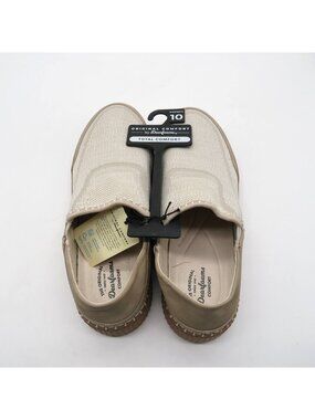 Dearfoams Women’s Original Comfort Slip-On Shoes Tan10 NEW $70